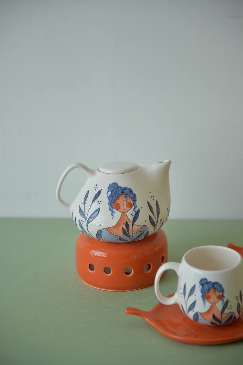 Tea set for 2