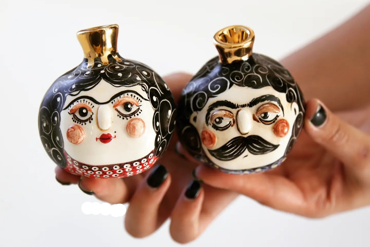 King and queen pomegranate