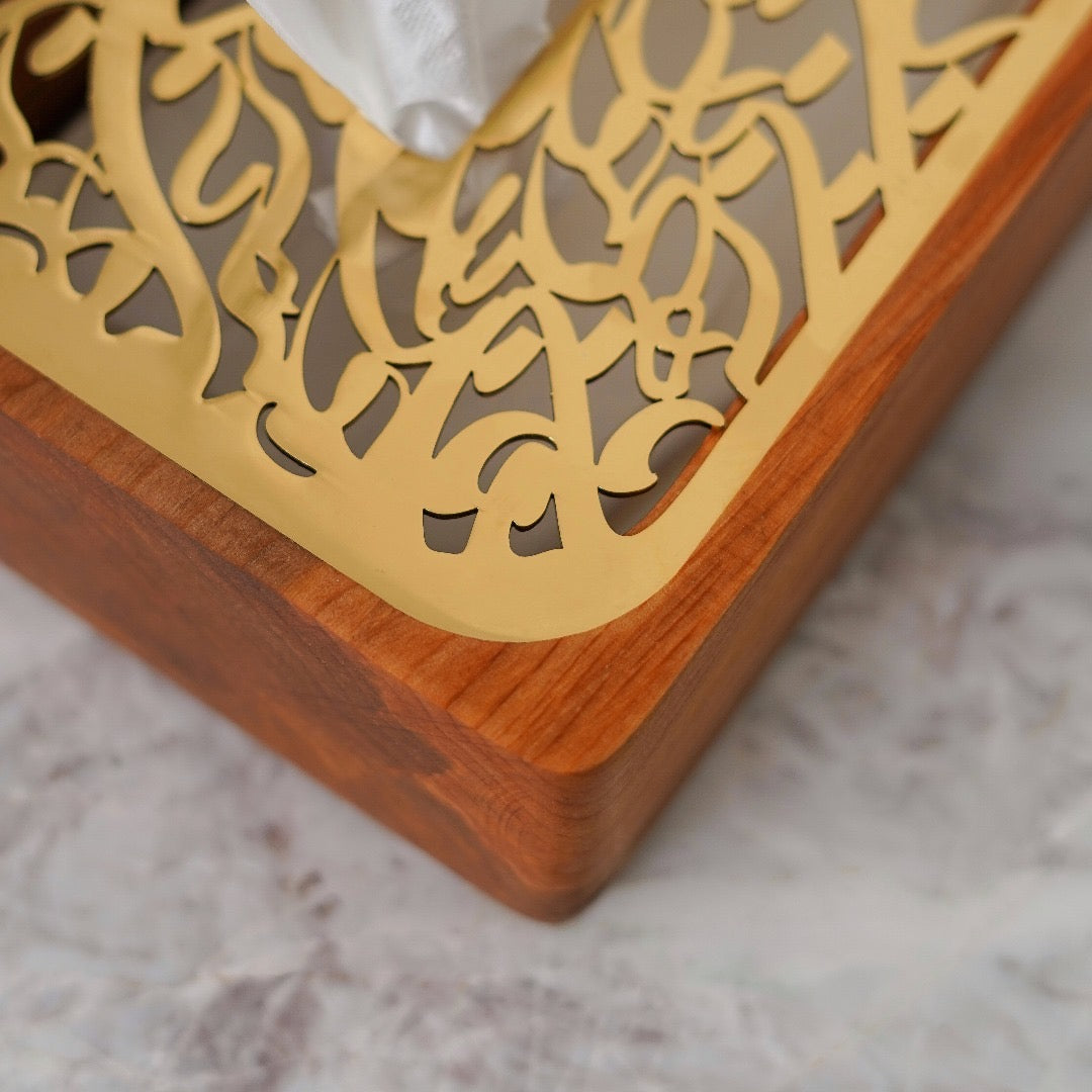 Tissue box holder