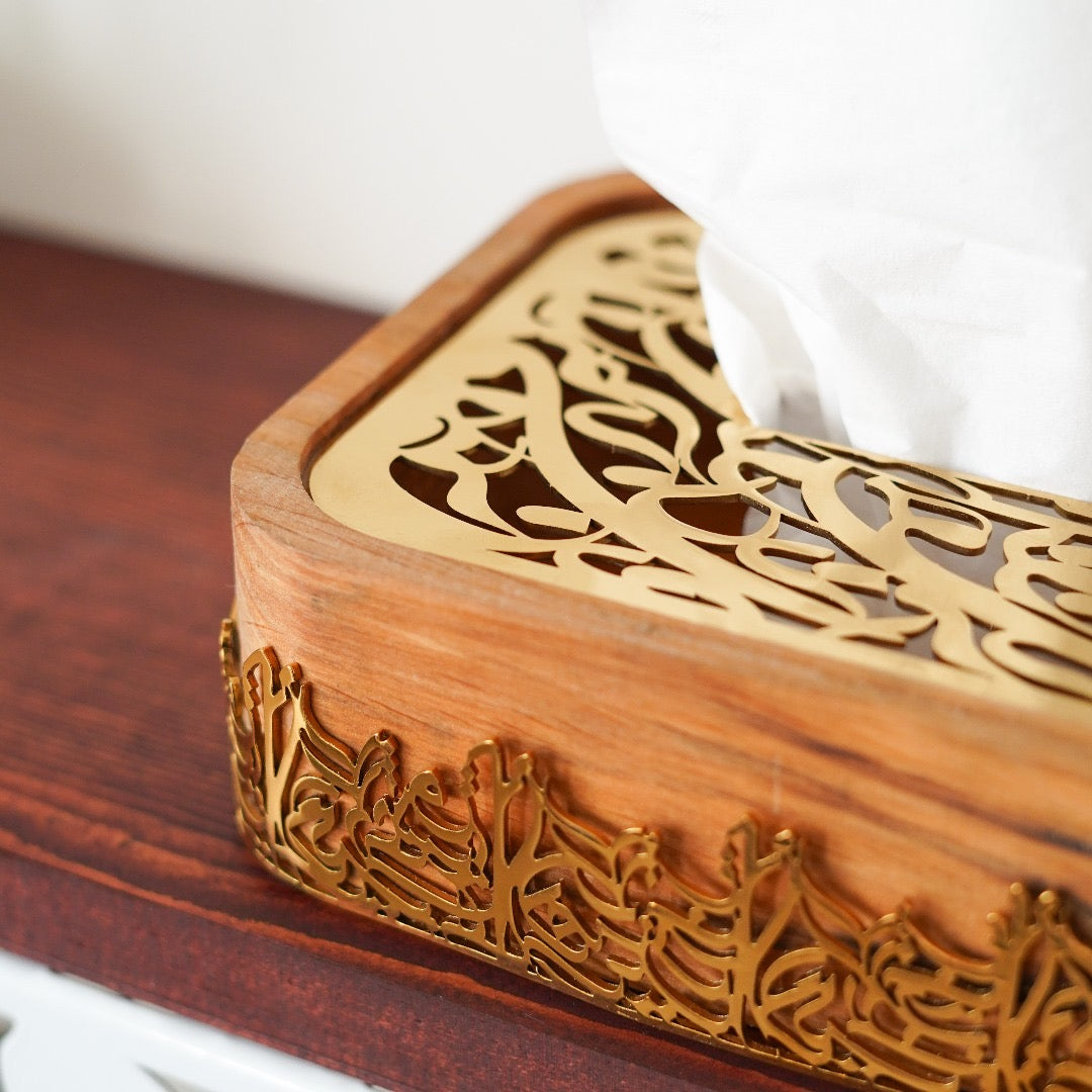 Tissue box holder