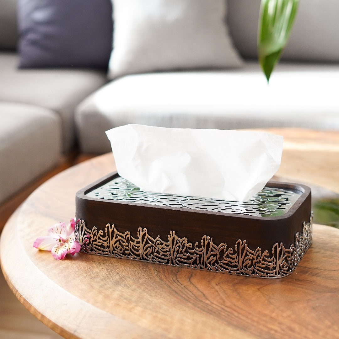 Tissue box holder