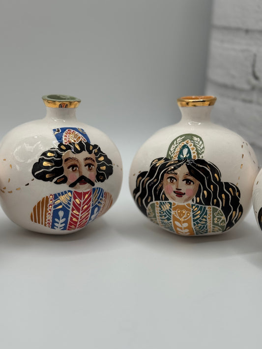 Ceramic pomegranate