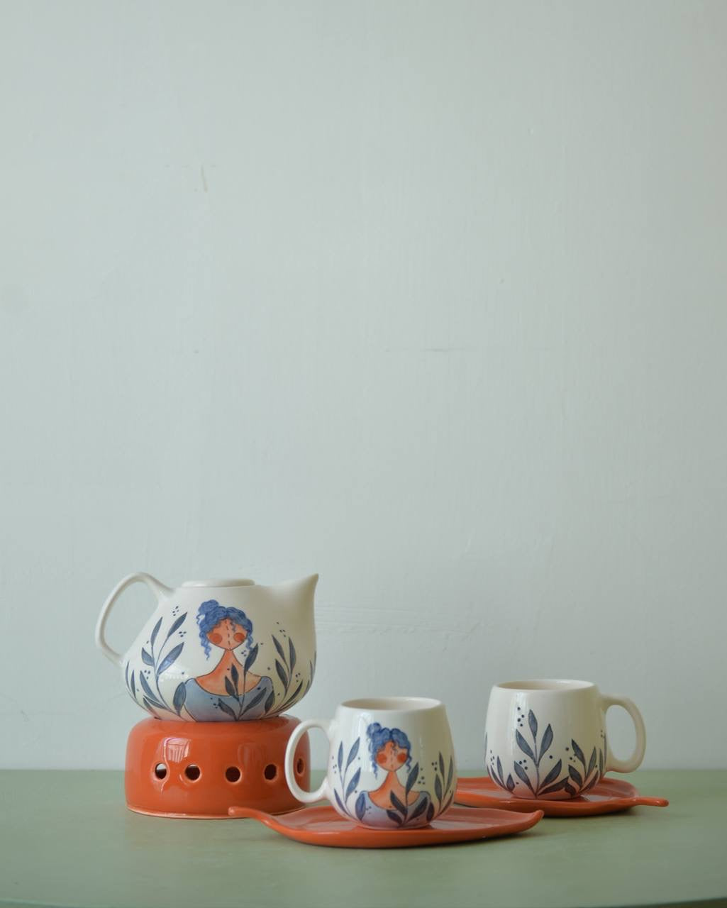 Tea set for 2