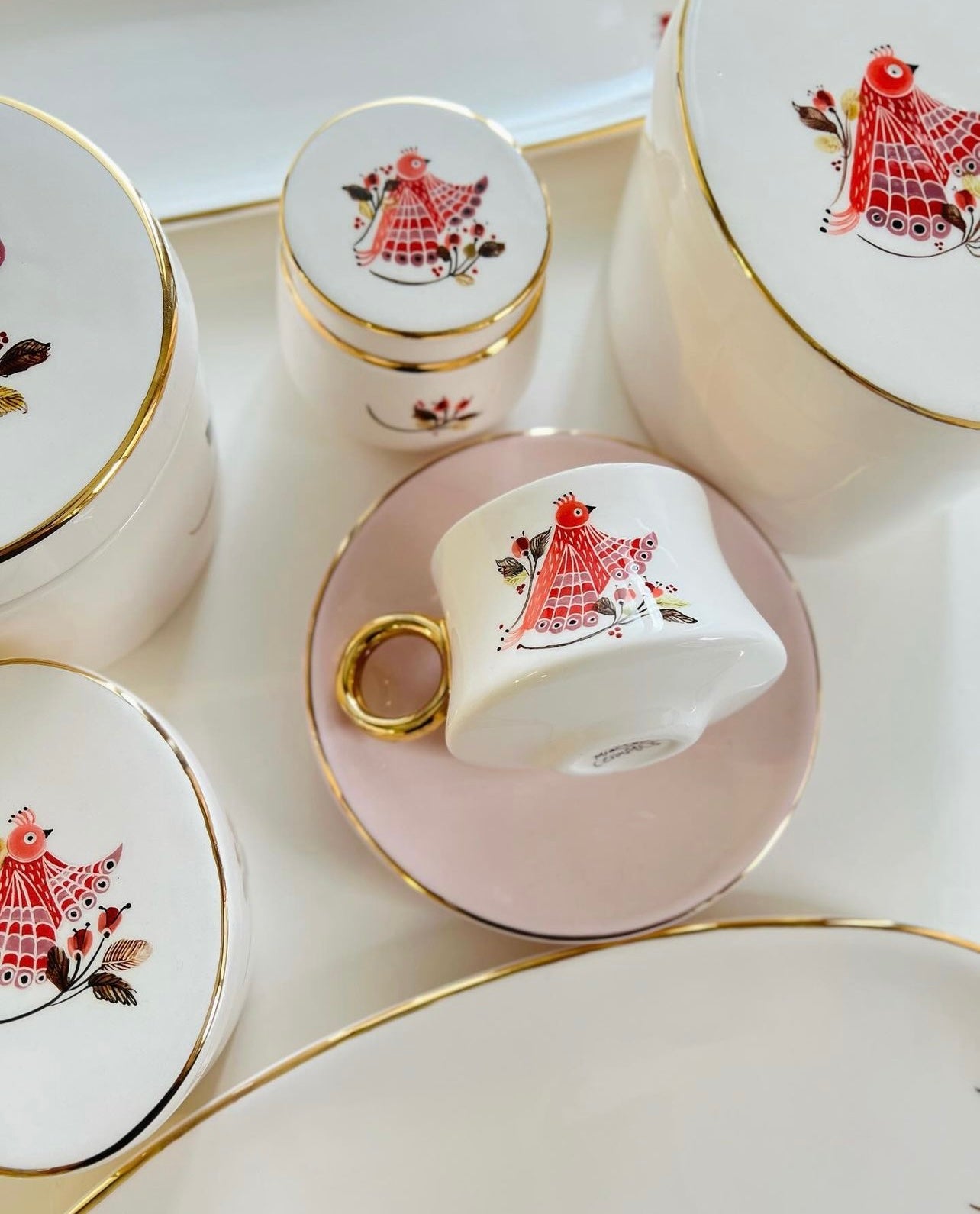 Tea set for 2