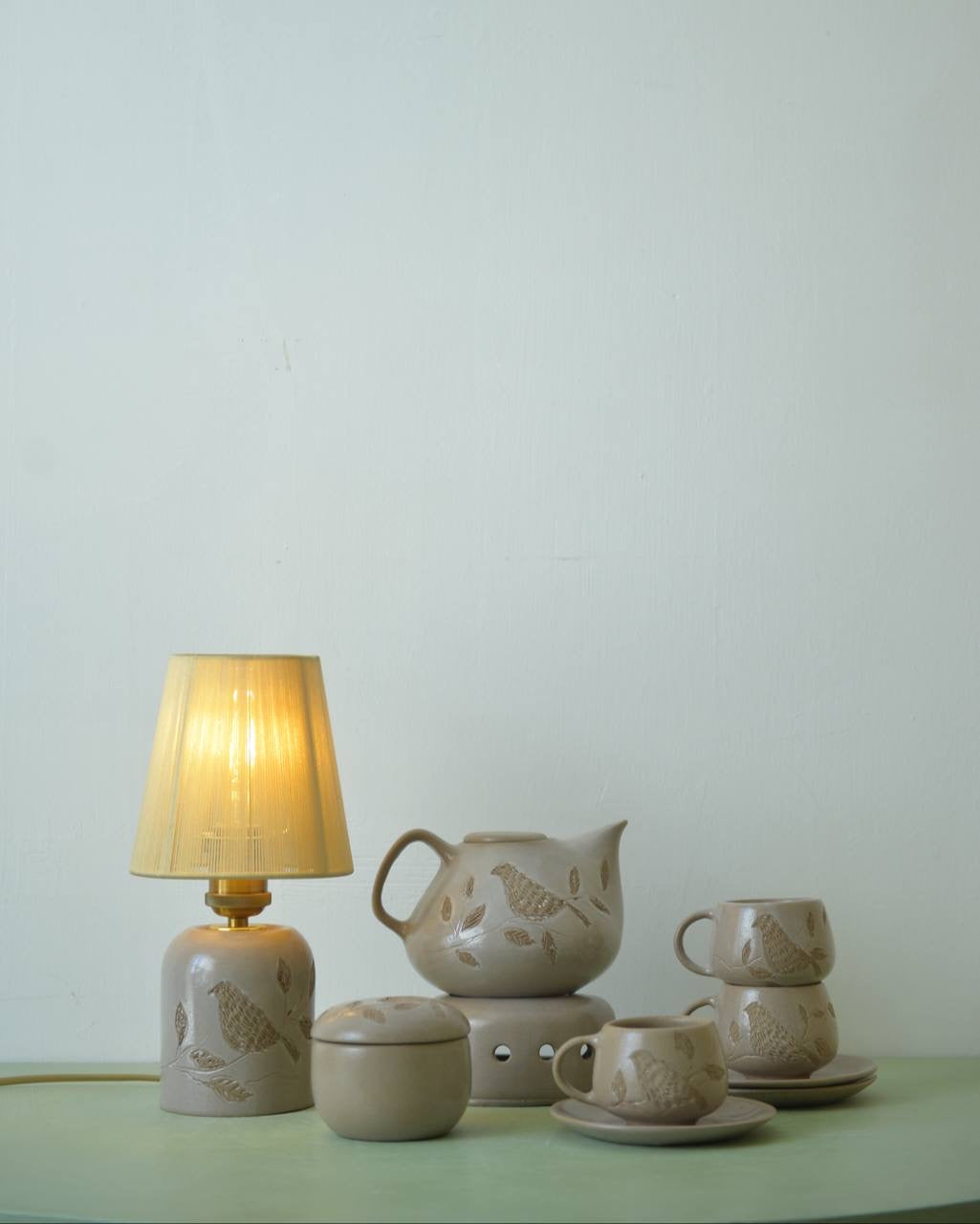 Ceramic tea set