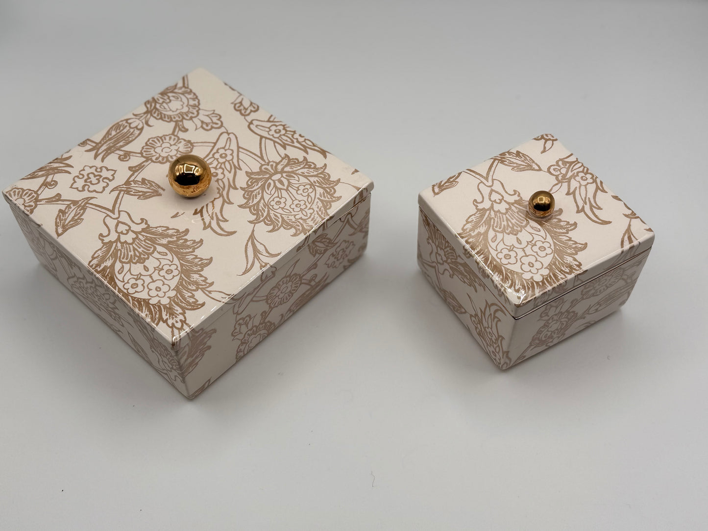 Ceramic handmade candy box