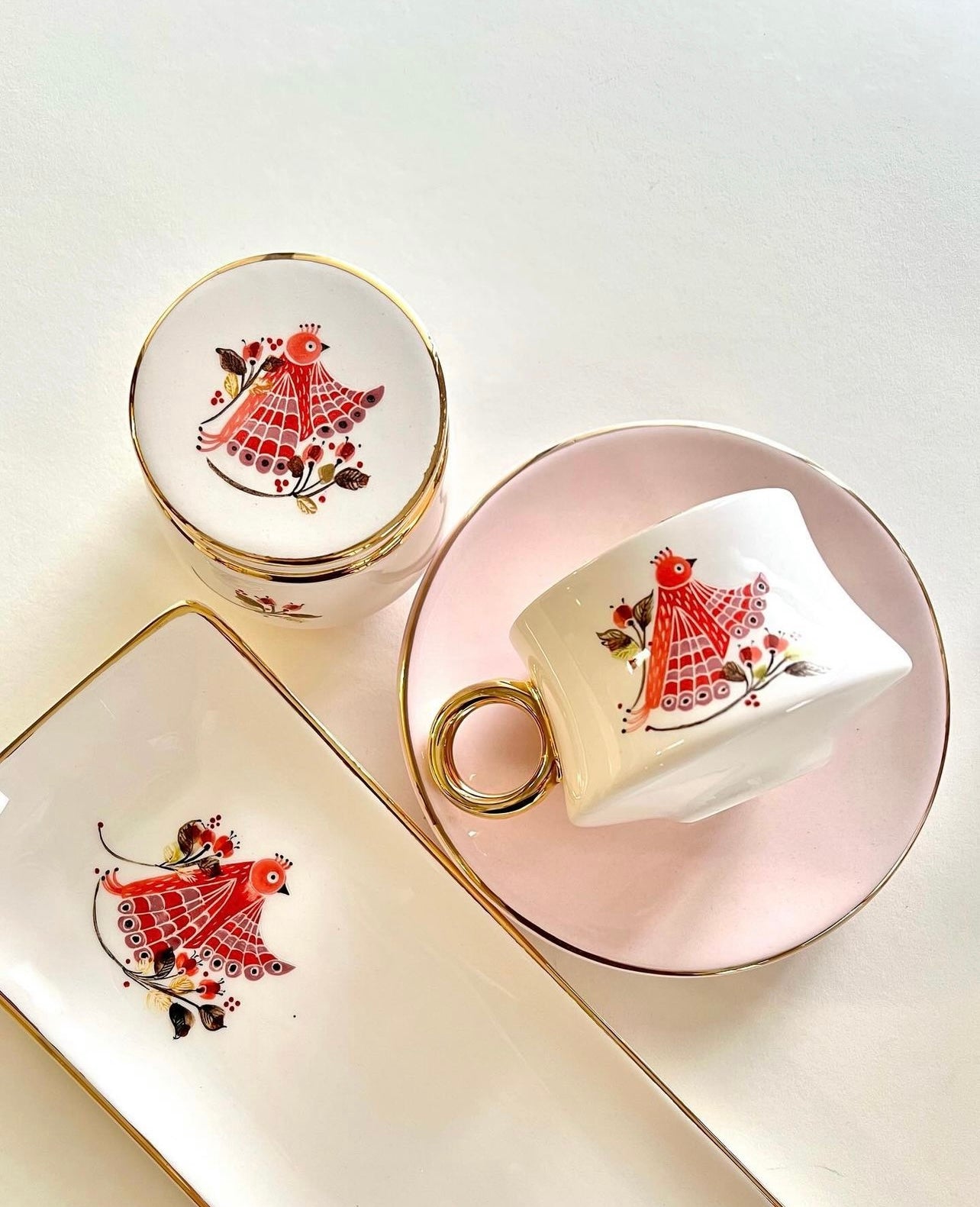 Tea set for 2