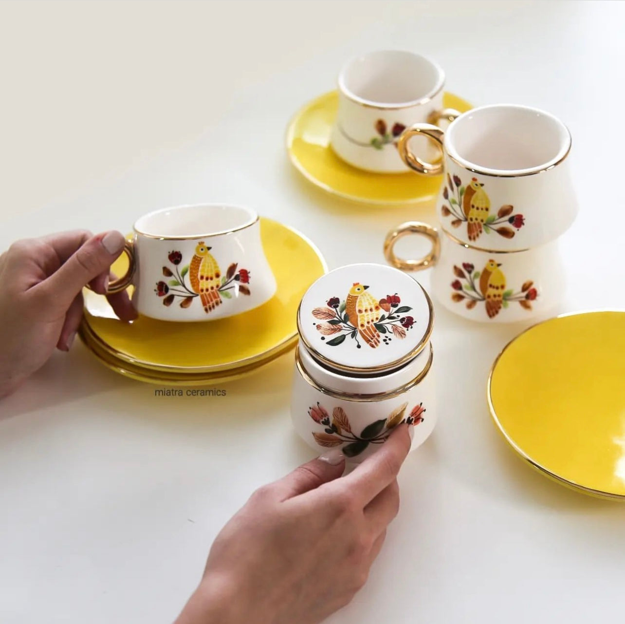Tea set for 2