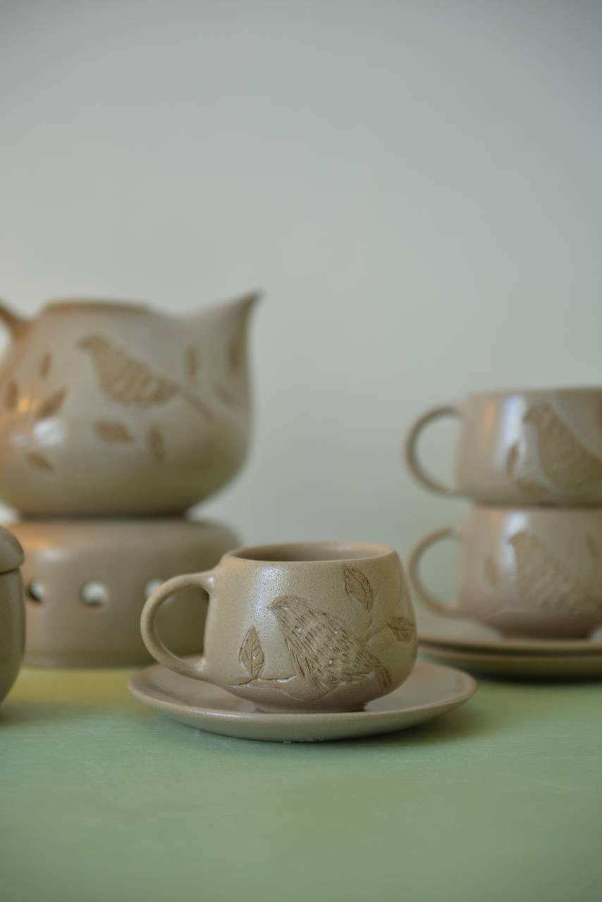 Ceramic tea set
