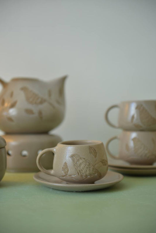 Ceramic tea set