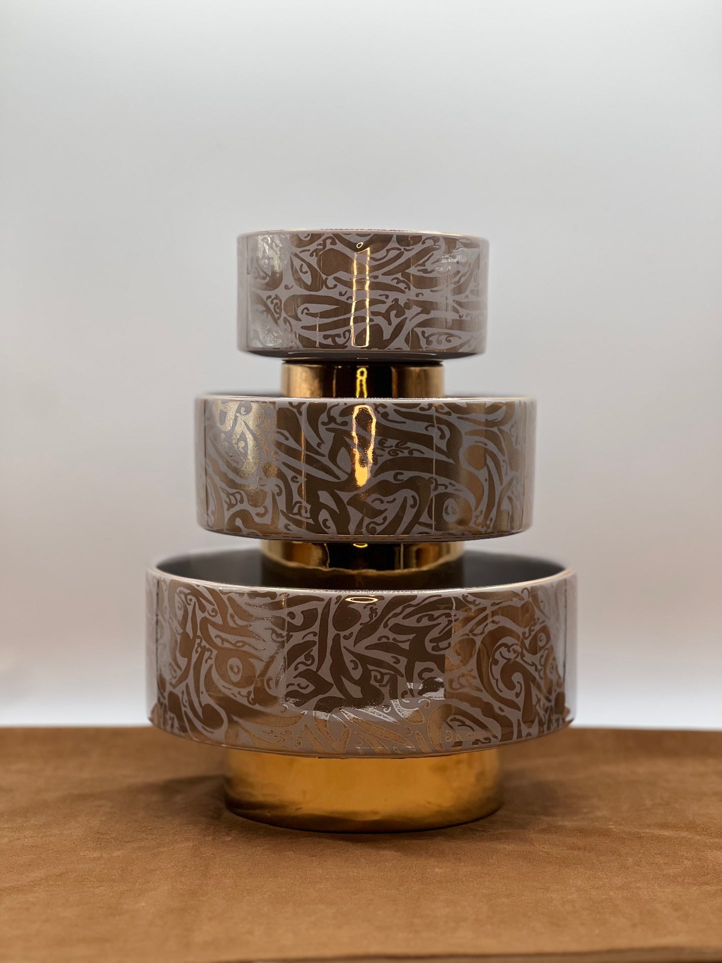 Calligraphy bowls