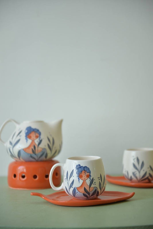 Tea set for 2