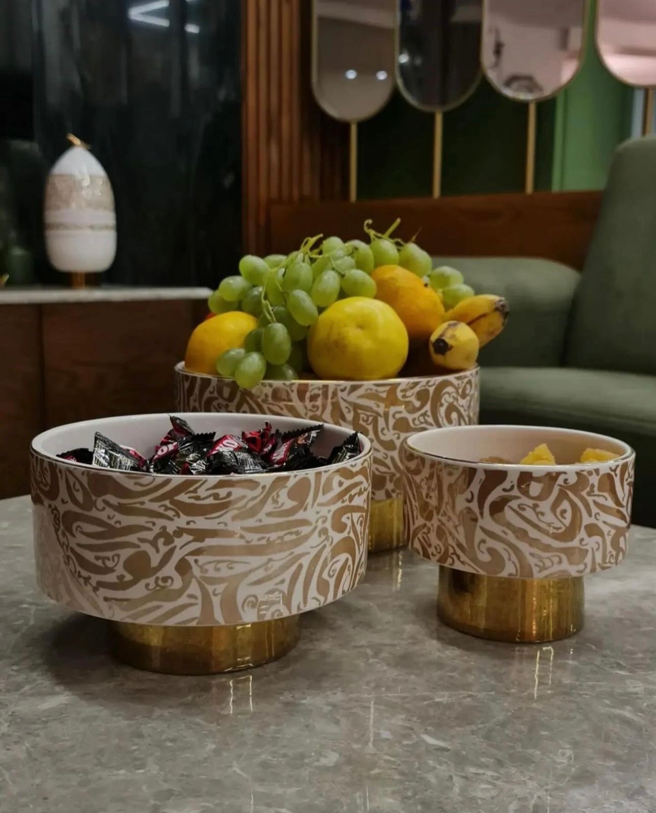 Calligraphy bowls