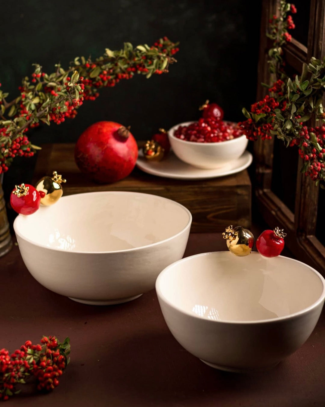 Pomegranate plate or bowl