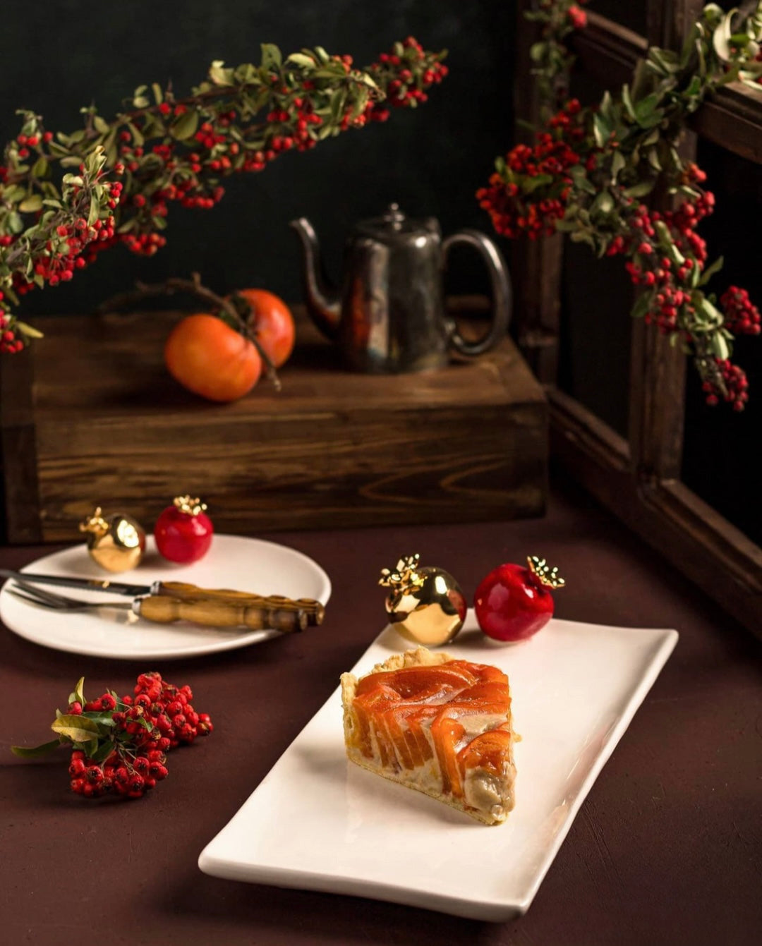 Pomegranate plate or bowl